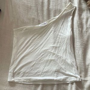 One shoulder tank top